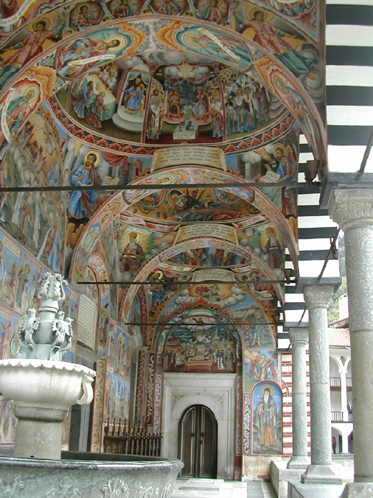 Rila frescoes 2